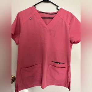 KOI scrub set. Shirt size M and pants size S